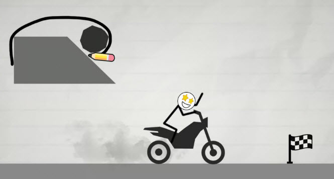 Draw Bridge Puzzle Screenshot