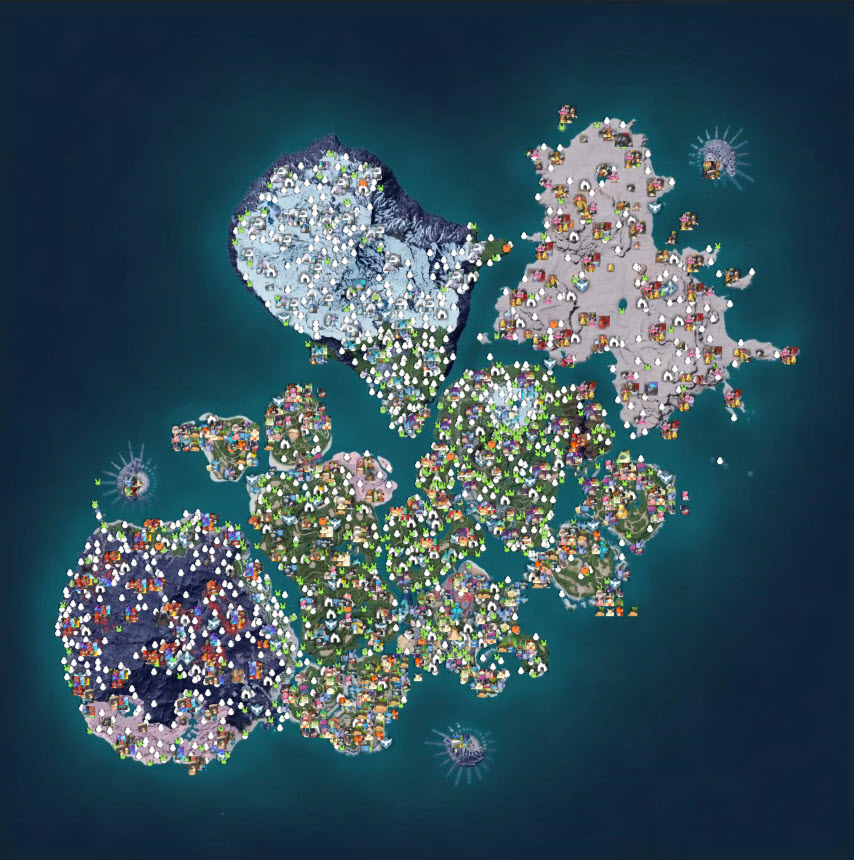 Complete Map Of Palworld