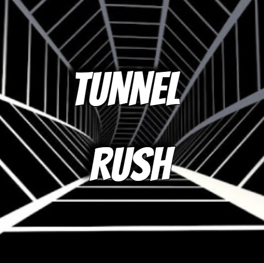 Tunnel rush Royalty Free Vector Image - VectorStock